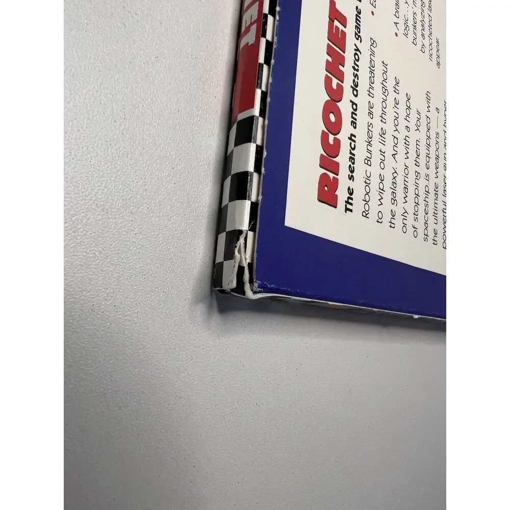 FLOPPY DISC GAME RICOCHET FOR WINDOWS PROGRAM PC MS-DOS COMPUTER 3.5